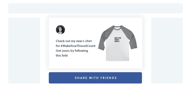 Marketing your t shirt fundraiser is easy with social media sharing tools