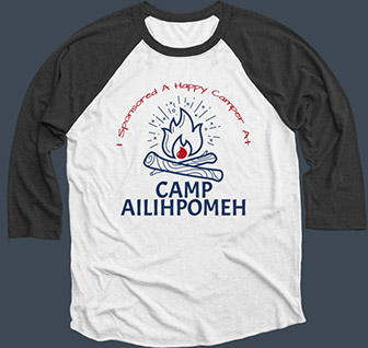 Camp Ailihpomeh summer camp t-shirt