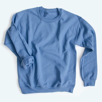When selling custom shirts online, don’t overlook long sleeve styles like crewnecks!
