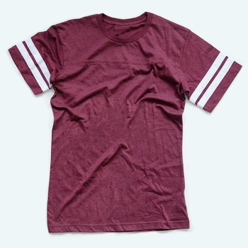 Football tees are one of the best styles of printed shirts that you can sell online.