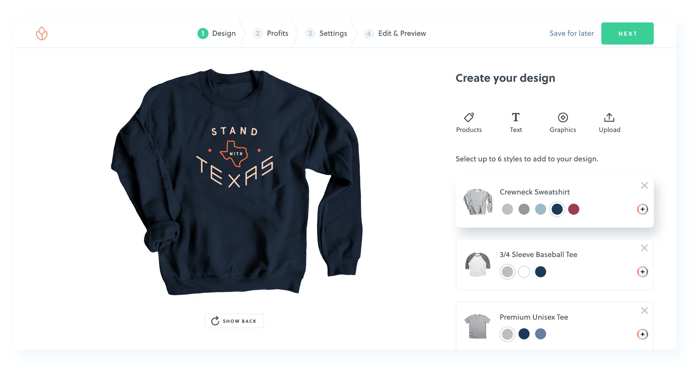 Sell Shirts Online | Design & Sell T-Shirts Without Inventory | Bonfire