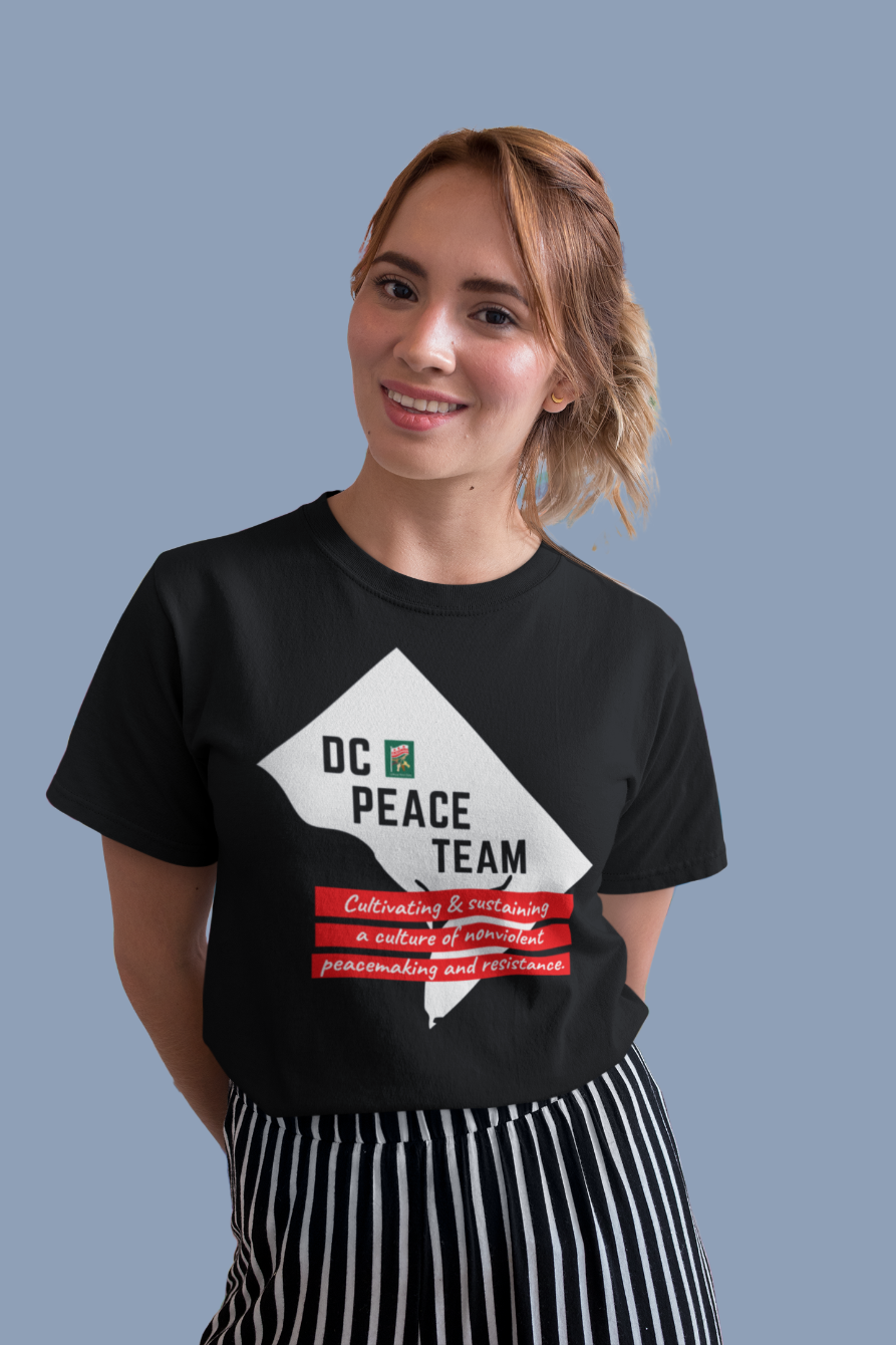 About the DC Peace Team Shirt campaign on Bonfire 2