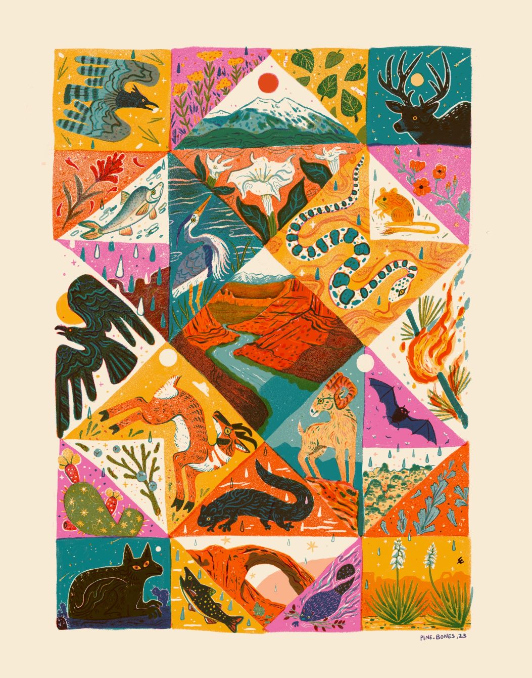 About the Ecosystem Quilt campaign on Bonfire 2