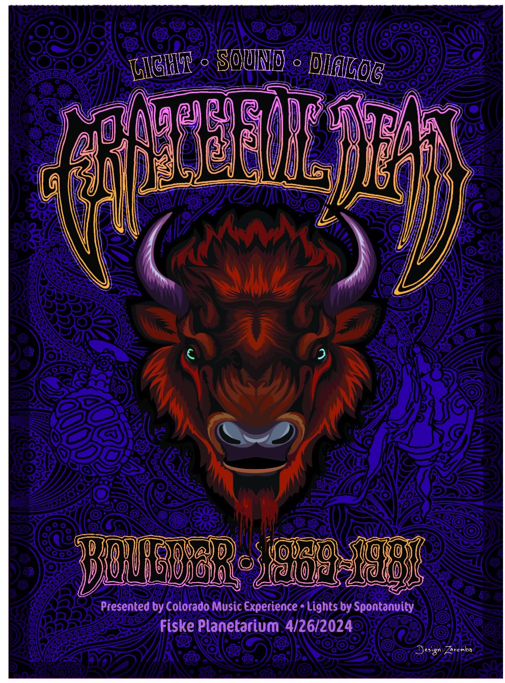 About the Colorado Music Experience Tie-Dye campaign on Bonfire 2