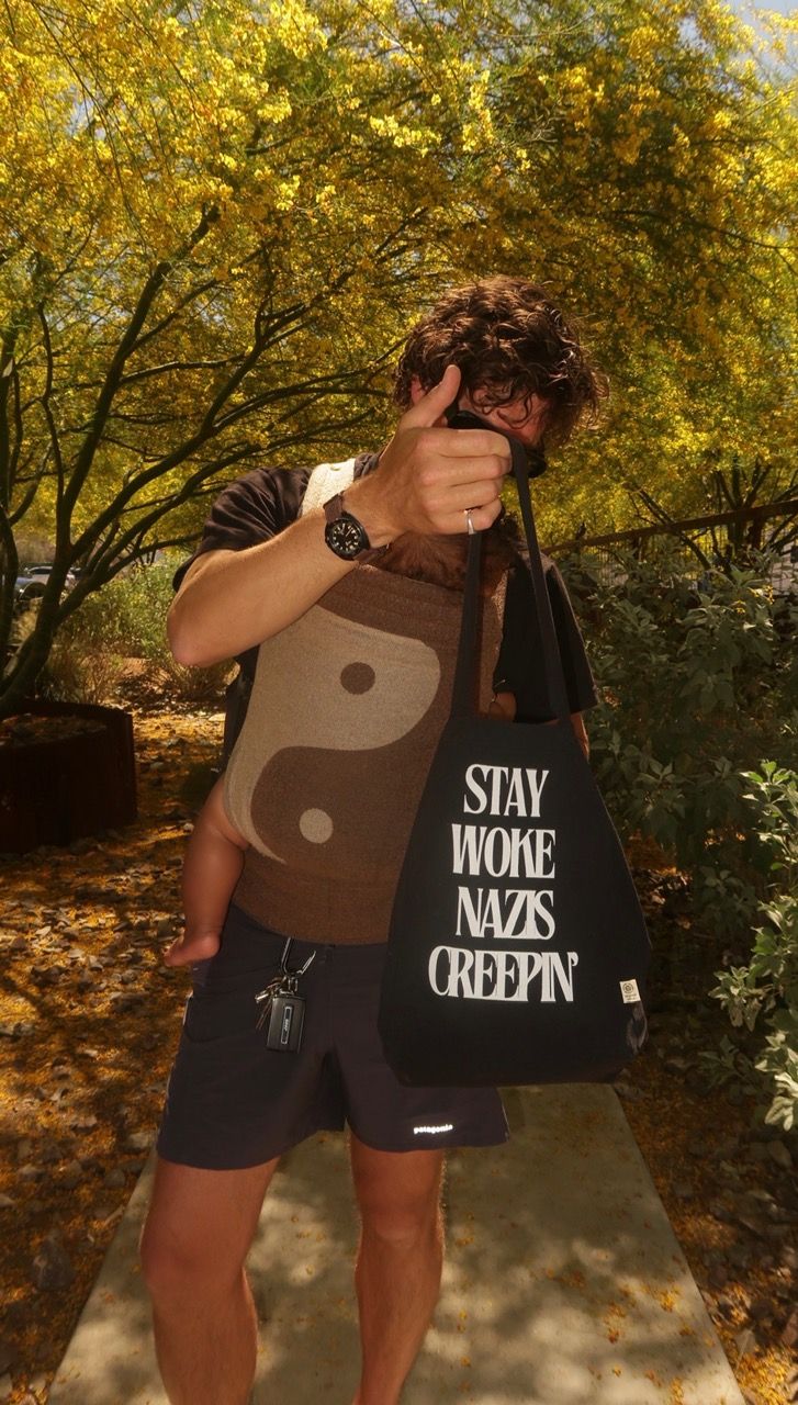 About the Stay Woke Large Tote campaign on Bonfire 5