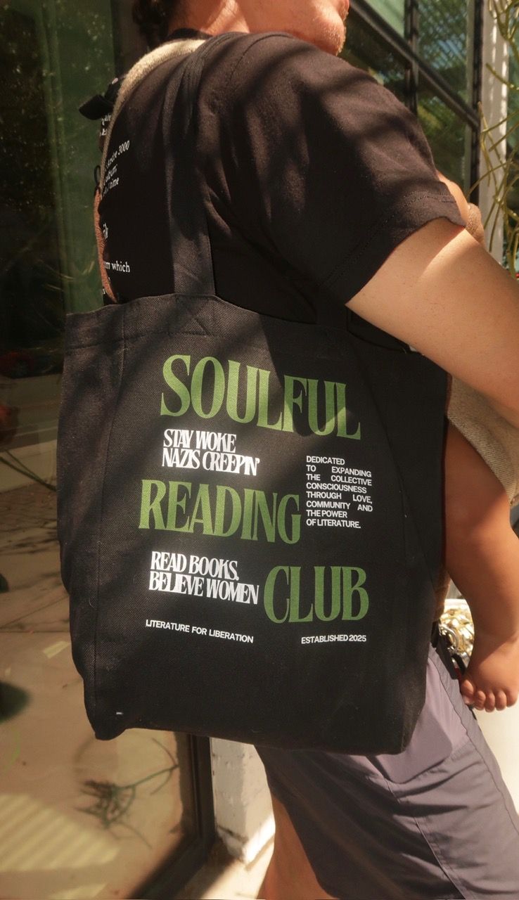 About the Stay Woke Large Tote campaign on Bonfire 3