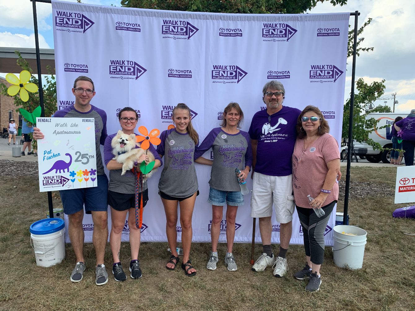 About the 2025 Walk Like Grandma Apatosaurus Team Shirt campaign on Bonfire 2