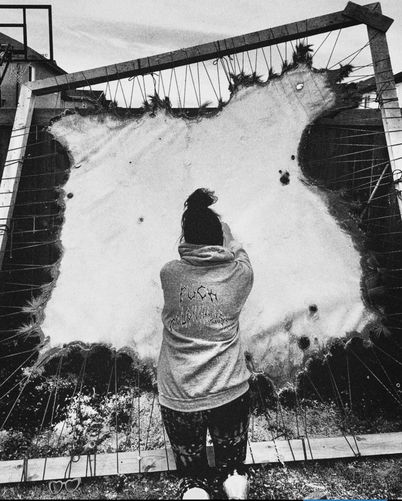 About the + FUCK COLONIALISM - DOUBLE SIDED + campaign on Bonfire 5