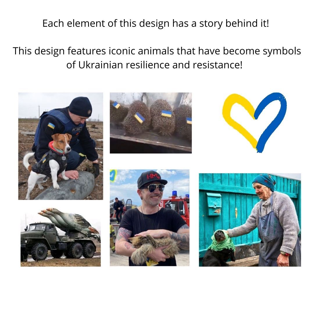 About the Ukraine Animal Fundraiser Shirt campaign on Bonfire 1