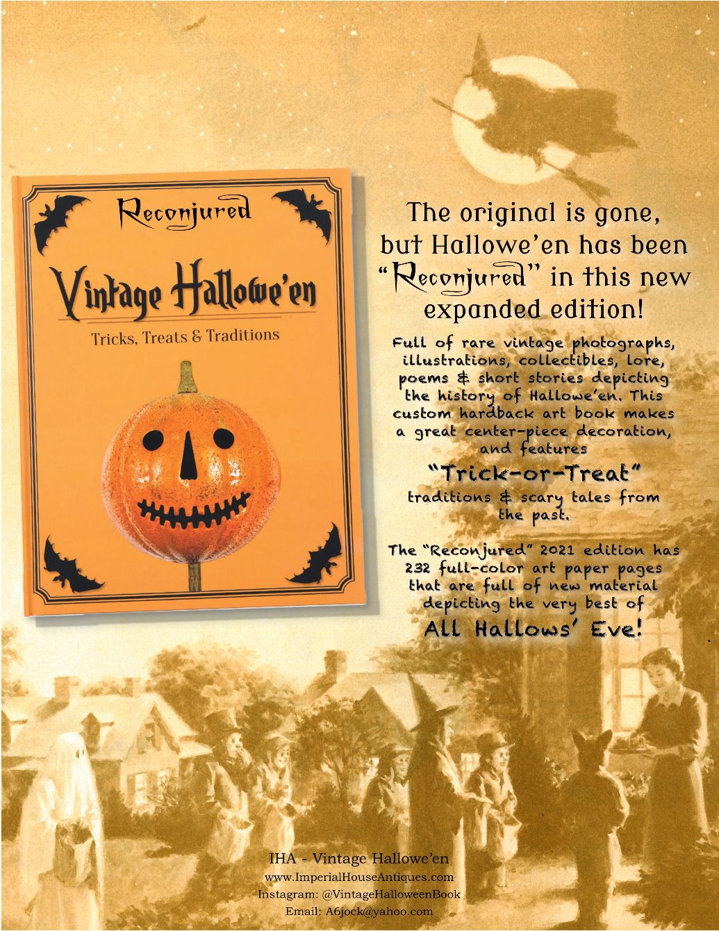 About the Vintage Hallowe'en Book campaign on Bonfire 2