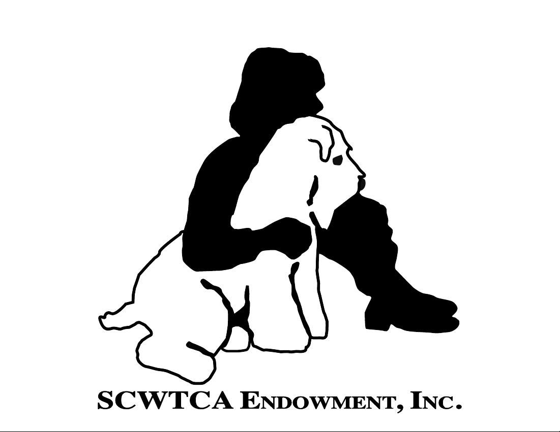 About the SCWTCA ENDOWMENT, INC. (light text) campaign on Bonfire 2