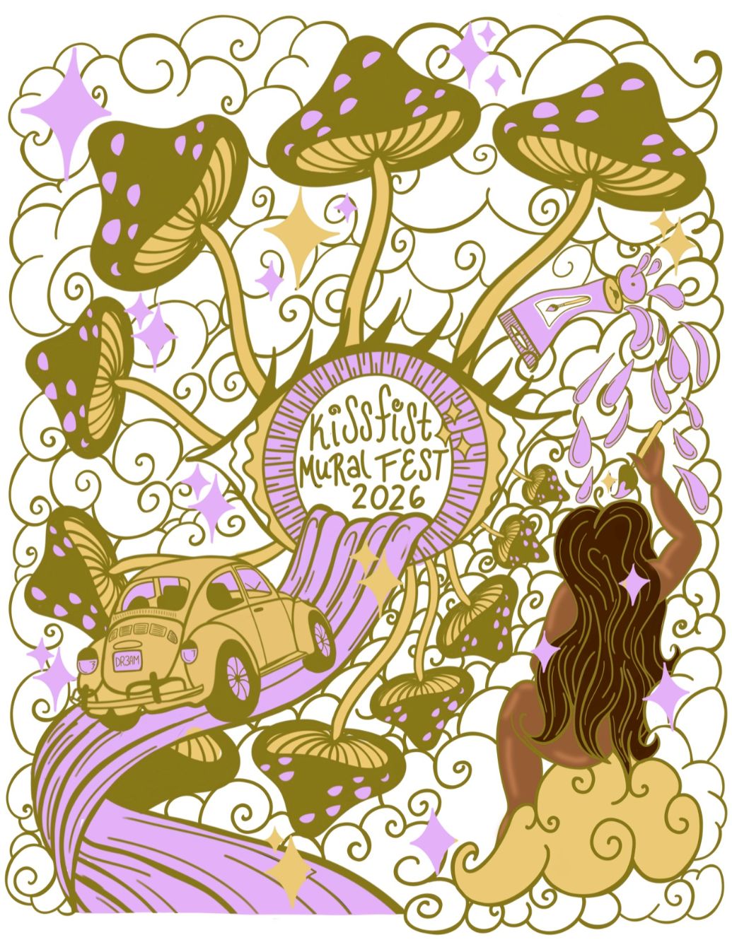About the KissFist Mural Fest 2026! campaign on Bonfire 2