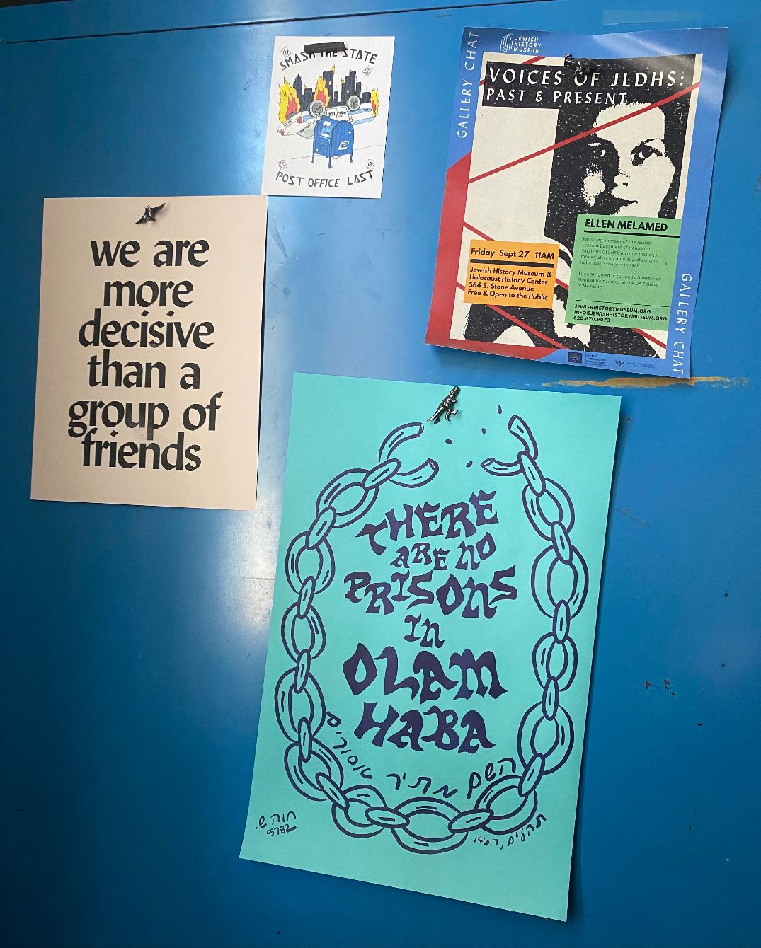 About the There Are No Prisons in Olam Haba campaign on Bonfire 2