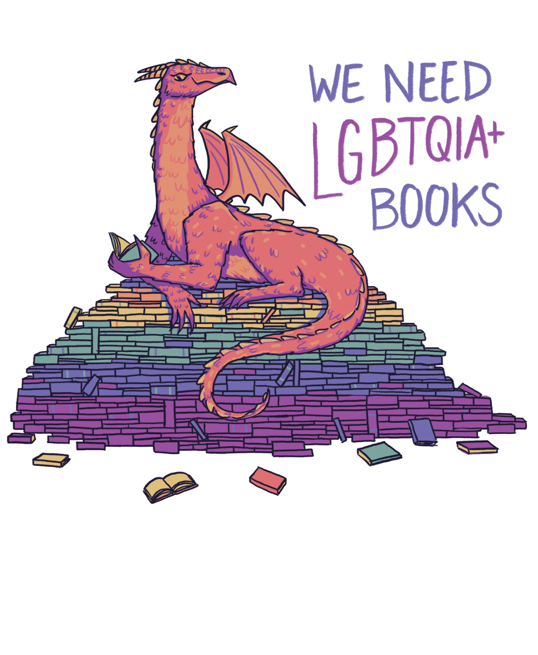 About the We Need LGBTQIA+ Books campaign on Bonfire 2