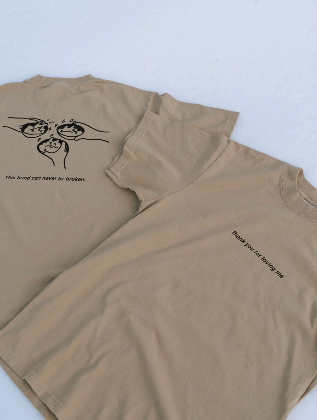 About the thank you for loving me tee campaign on Bonfire 4