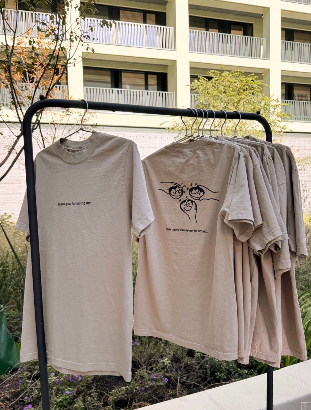 About the thank you for loving me tee campaign on Bonfire 4