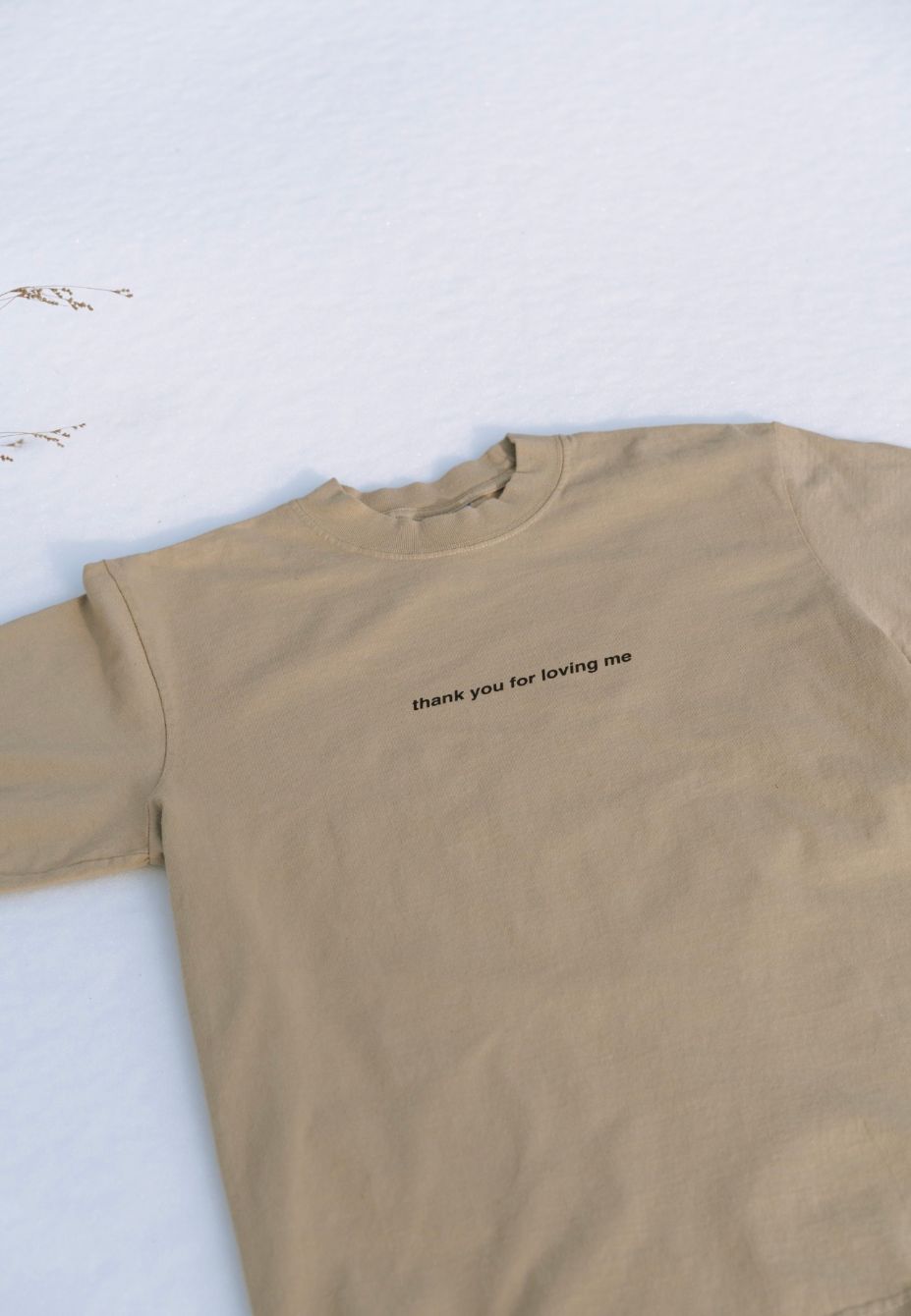 About the thank you for loving me tee campaign on Bonfire 6