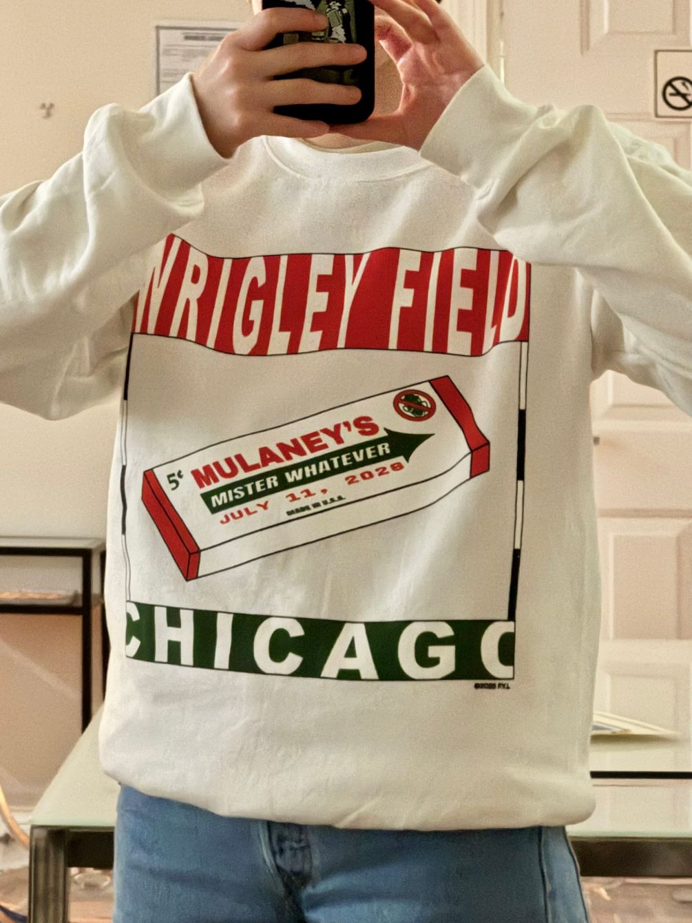 About the John Mulaney Wrigley Field Merch campaign on Bonfire 1