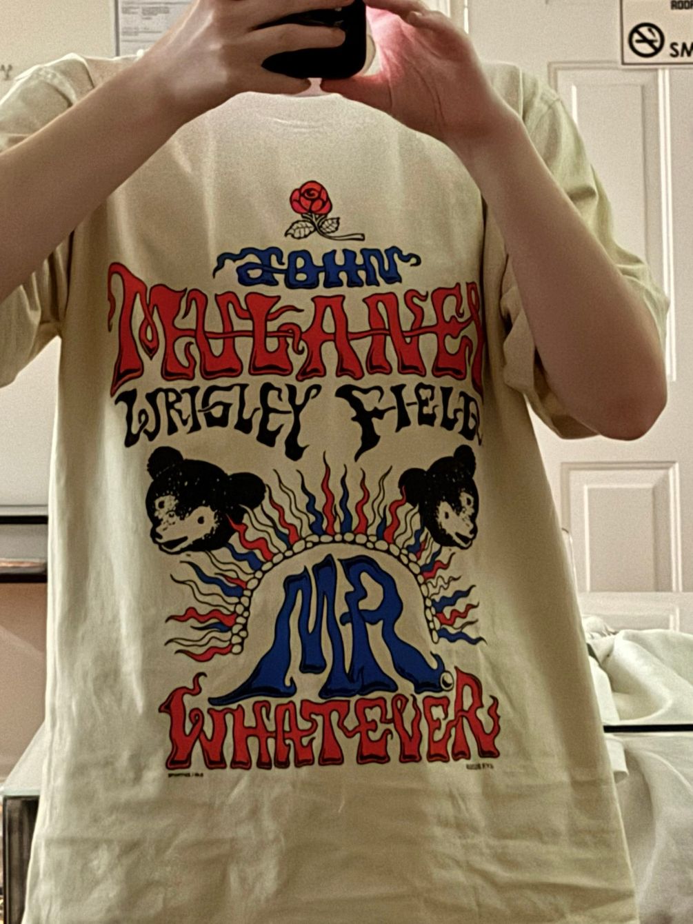 About the John Mulaney Wrigley Field Merch campaign on Bonfire 2
