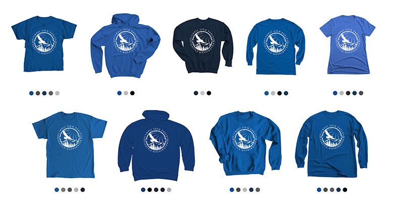 About the Olympic View Spirit Wear campaign on Bonfire 2