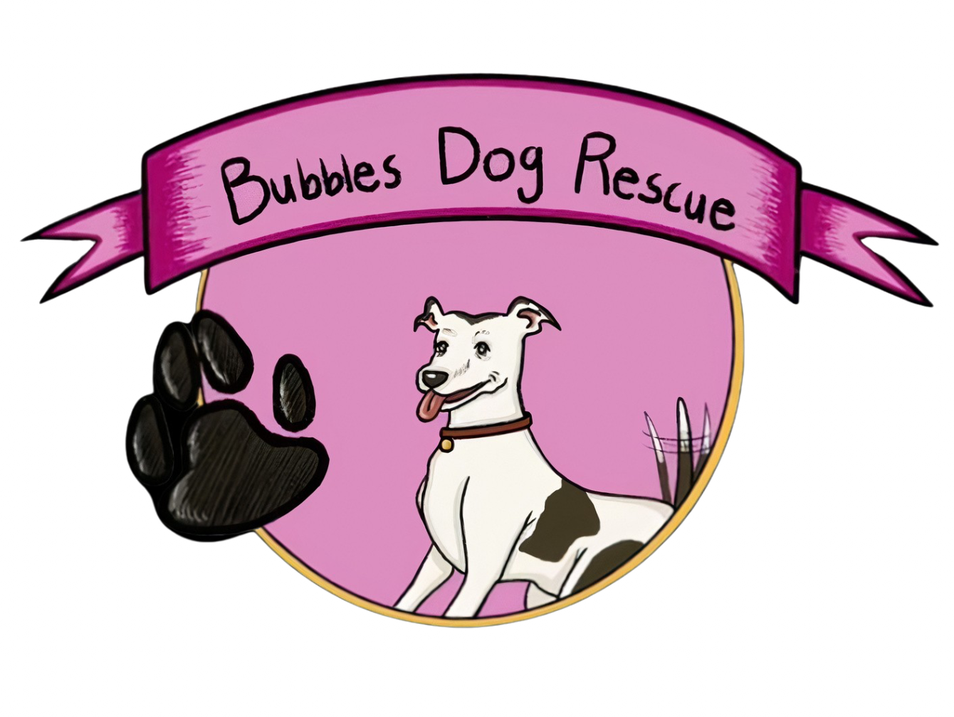 About the Saving dogs: Bubbles Logo MERCH!? campaign on Bonfire 2