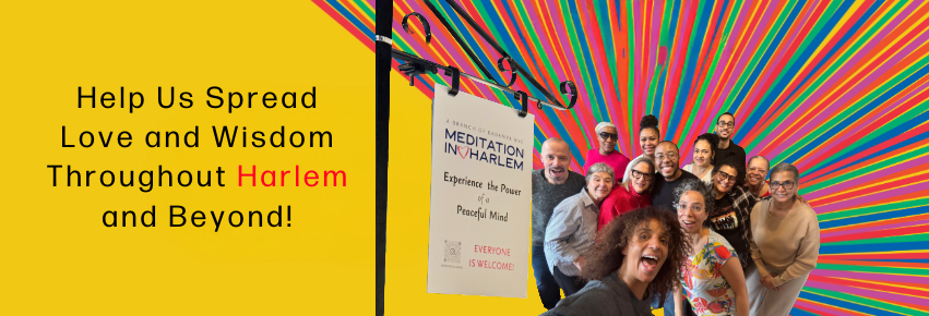 About the Meditation in Harlem campaign on Bonfire 2