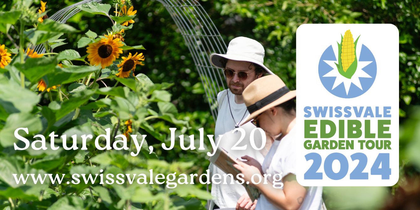About the 2024 Swissvale Edible Garden Tour - T-shirt campaign on Bonfire 2