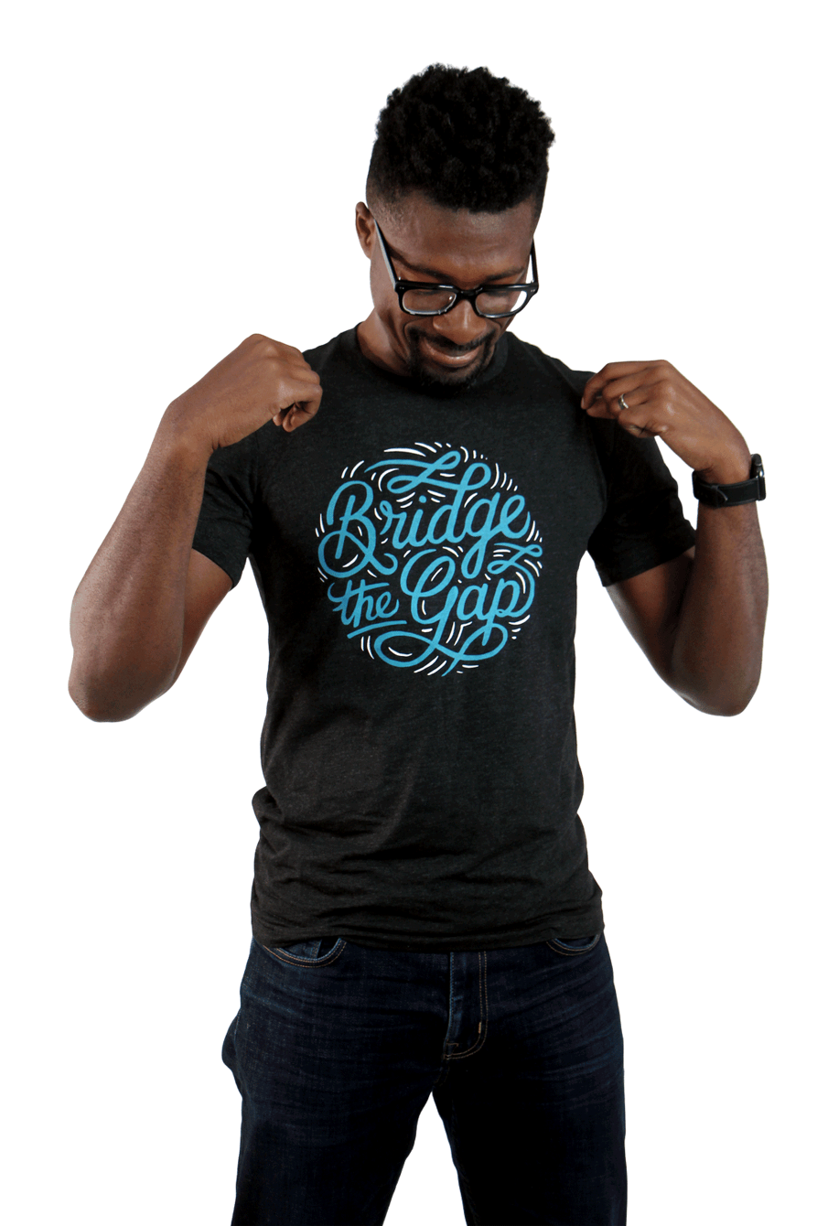 About the Mercatus Center "Bridge the Gap" Triblend Tee campaign on Bonfire 3