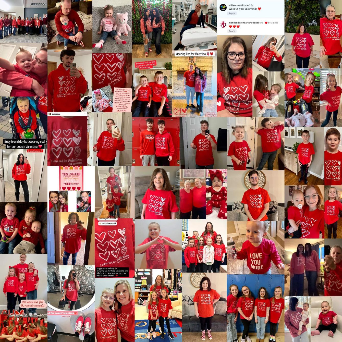 About the Wear red for Valentina campaign on Bonfire 3