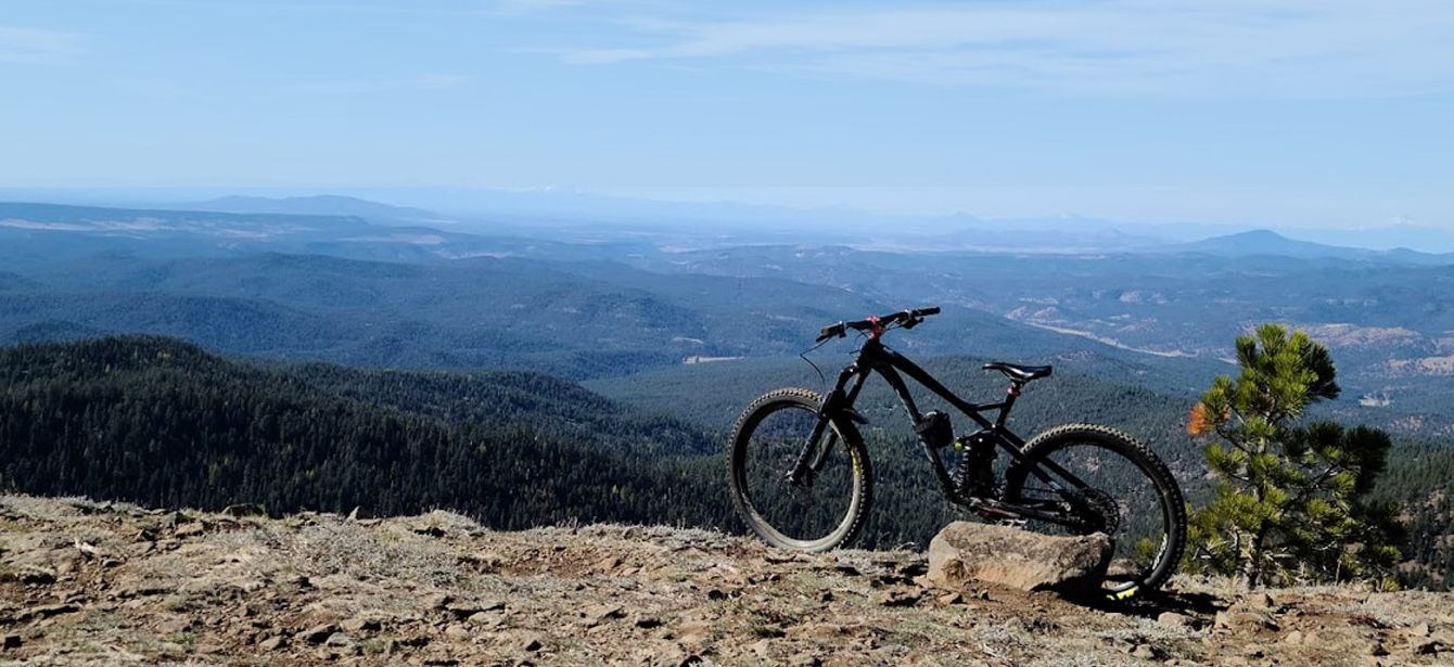 About the Magone Trail Network - topo, graphic on back campaign on Bonfire 2