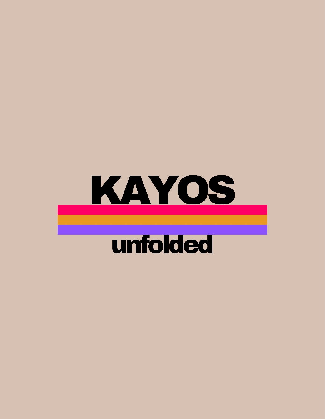 About the KAYOS // Unfold Comfortably &nbsp; &nbsp; campaign on Bonfire 2