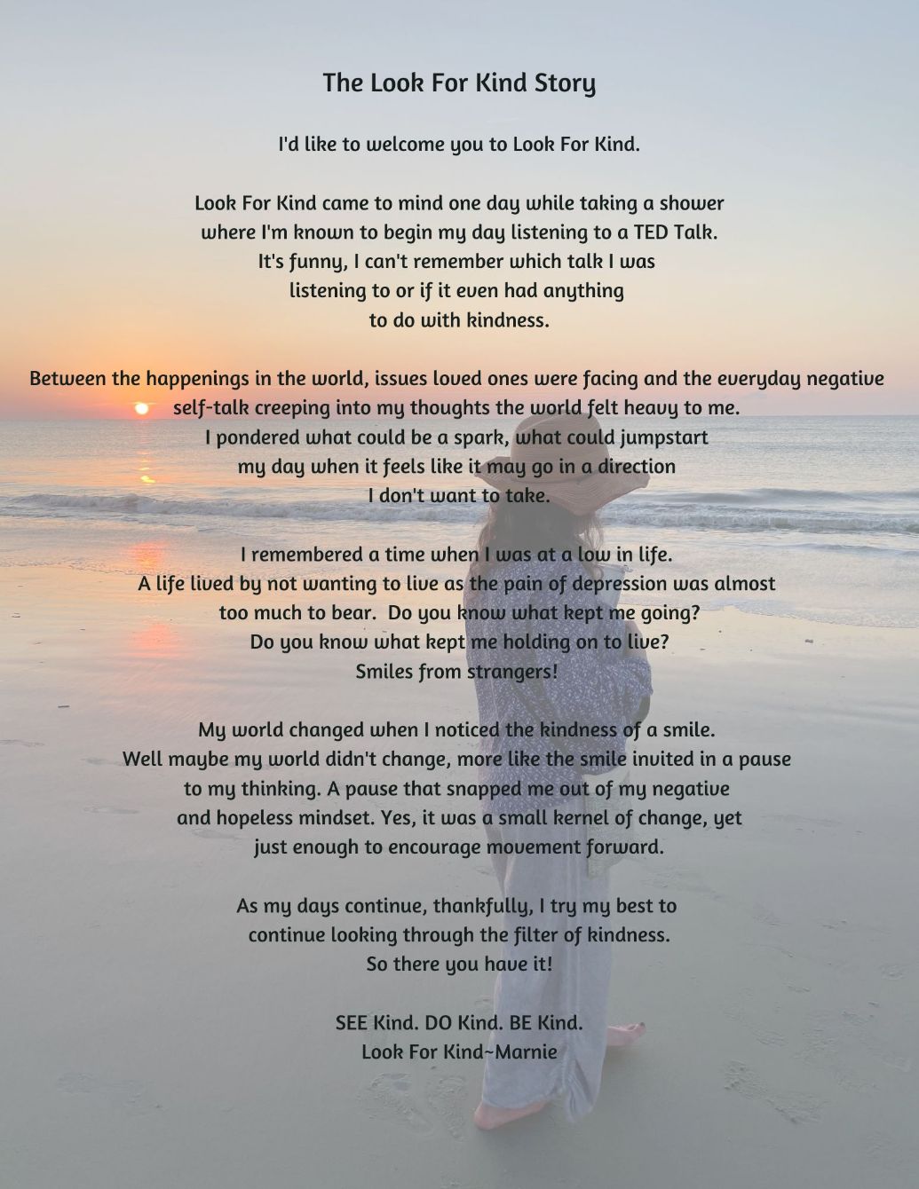 About the Look for Kind (Front/Back) campaign on Bonfire 2