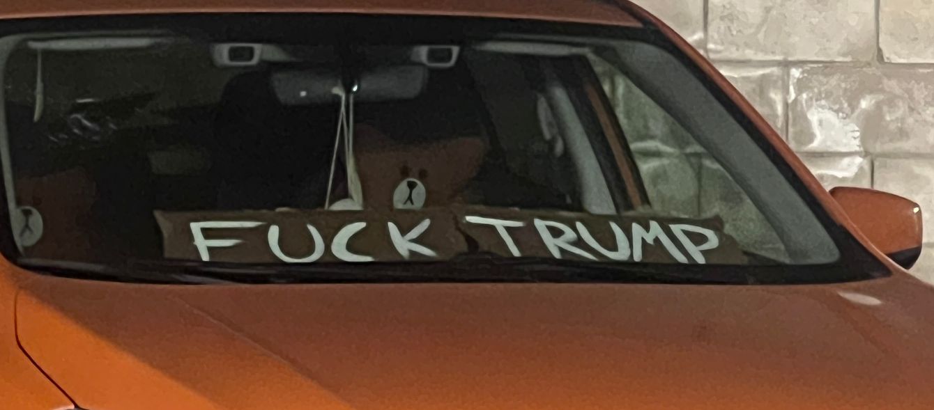 About the ? pretty girls hate trump ? campaign on Bonfire 2