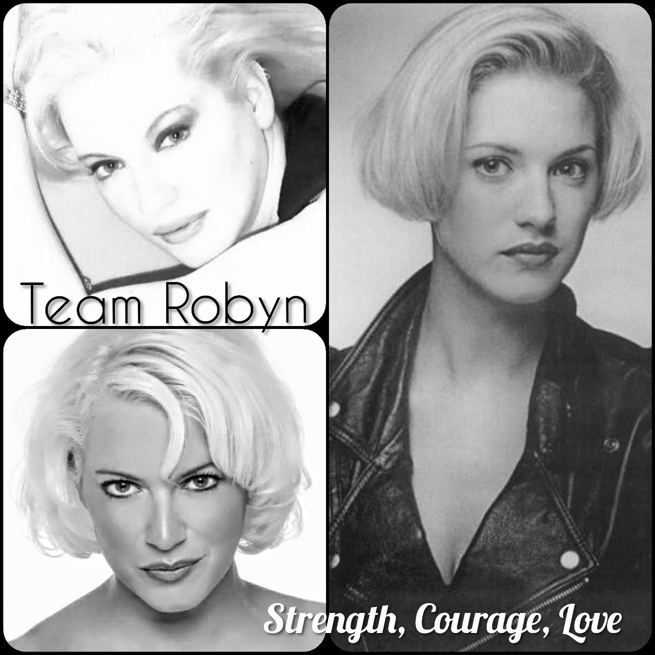 Team Robyn B/W | Bonfire