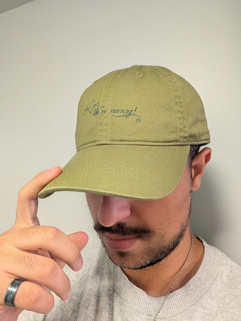 About the And Yet, We're Running cap campaign on Bonfire 2