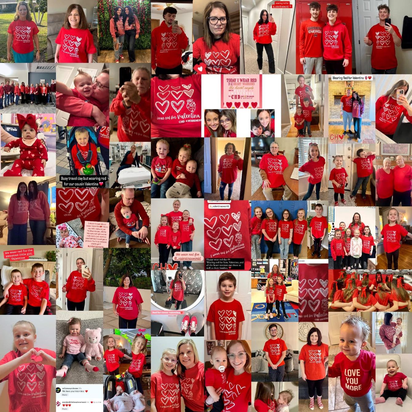 About the Wear red for Valentina campaign on Bonfire 2