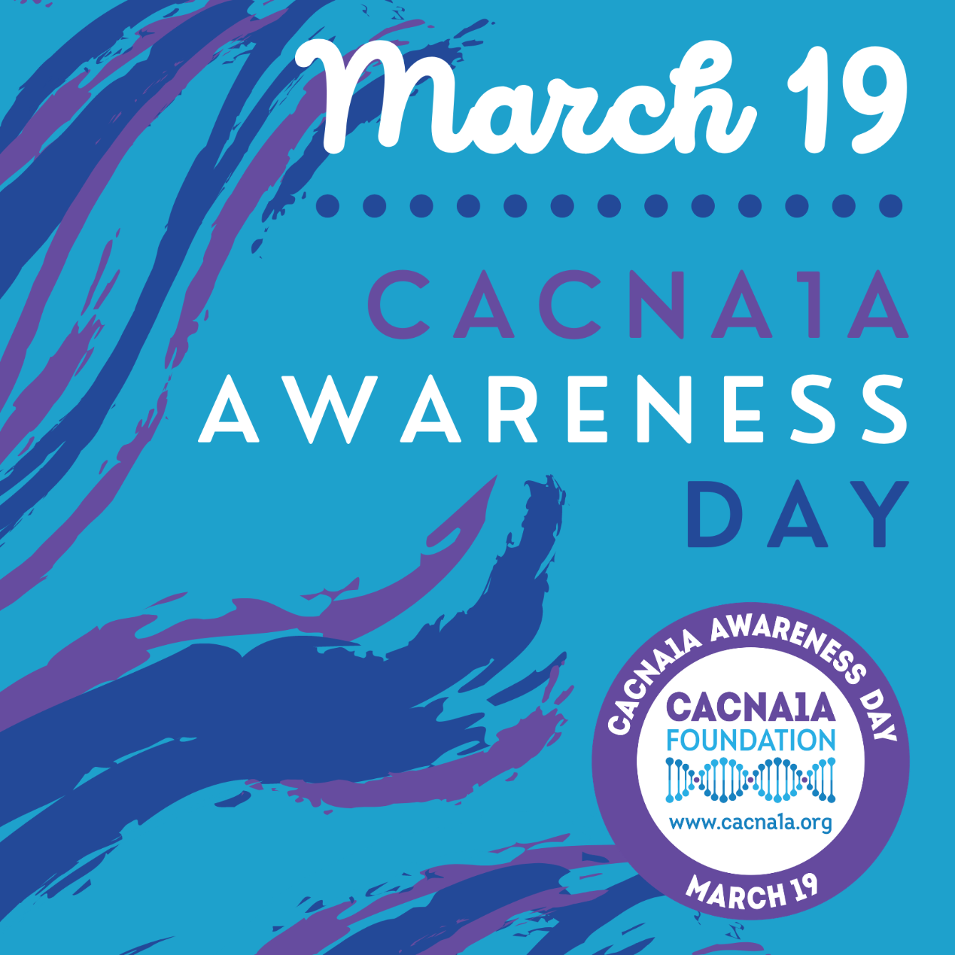 About the CACNA1A Awareness Day March 19 campaign on Bonfire 2