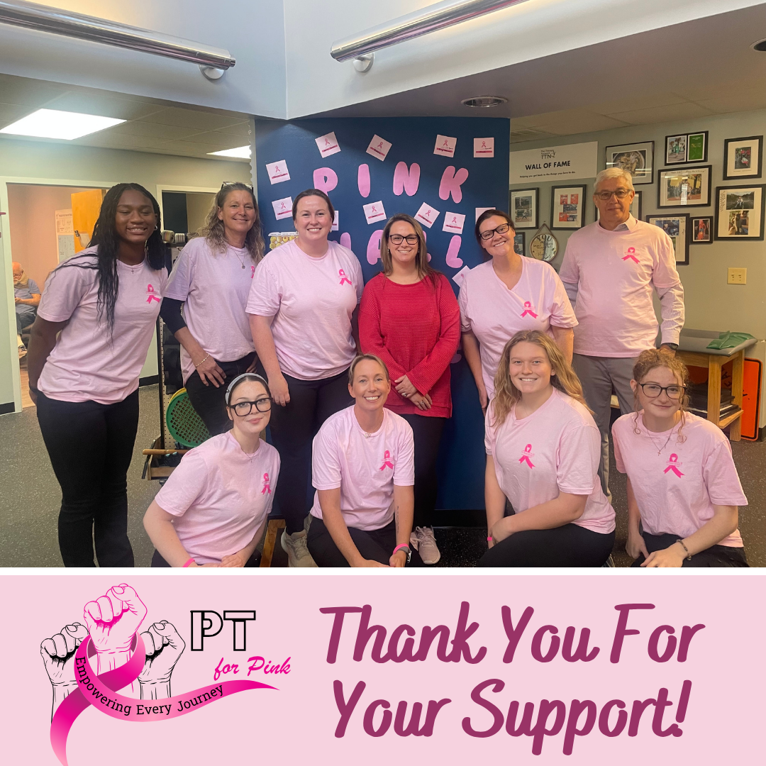 About the The Therapy Network - PT FOR PINK campaign on Bonfire 0
