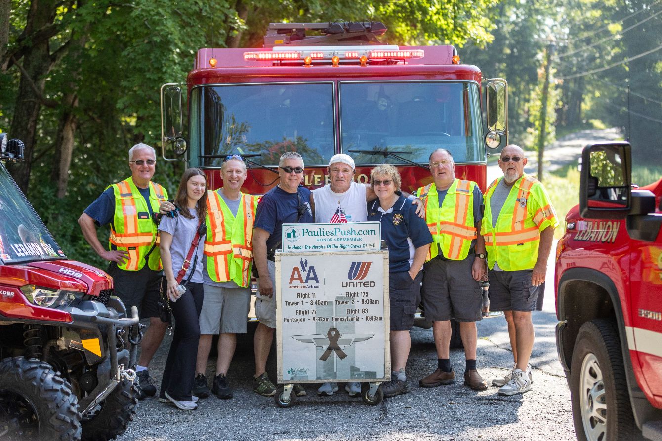 About the 9/11 25th Anniversary and Paulie's Push campaign on Bonfire 2
