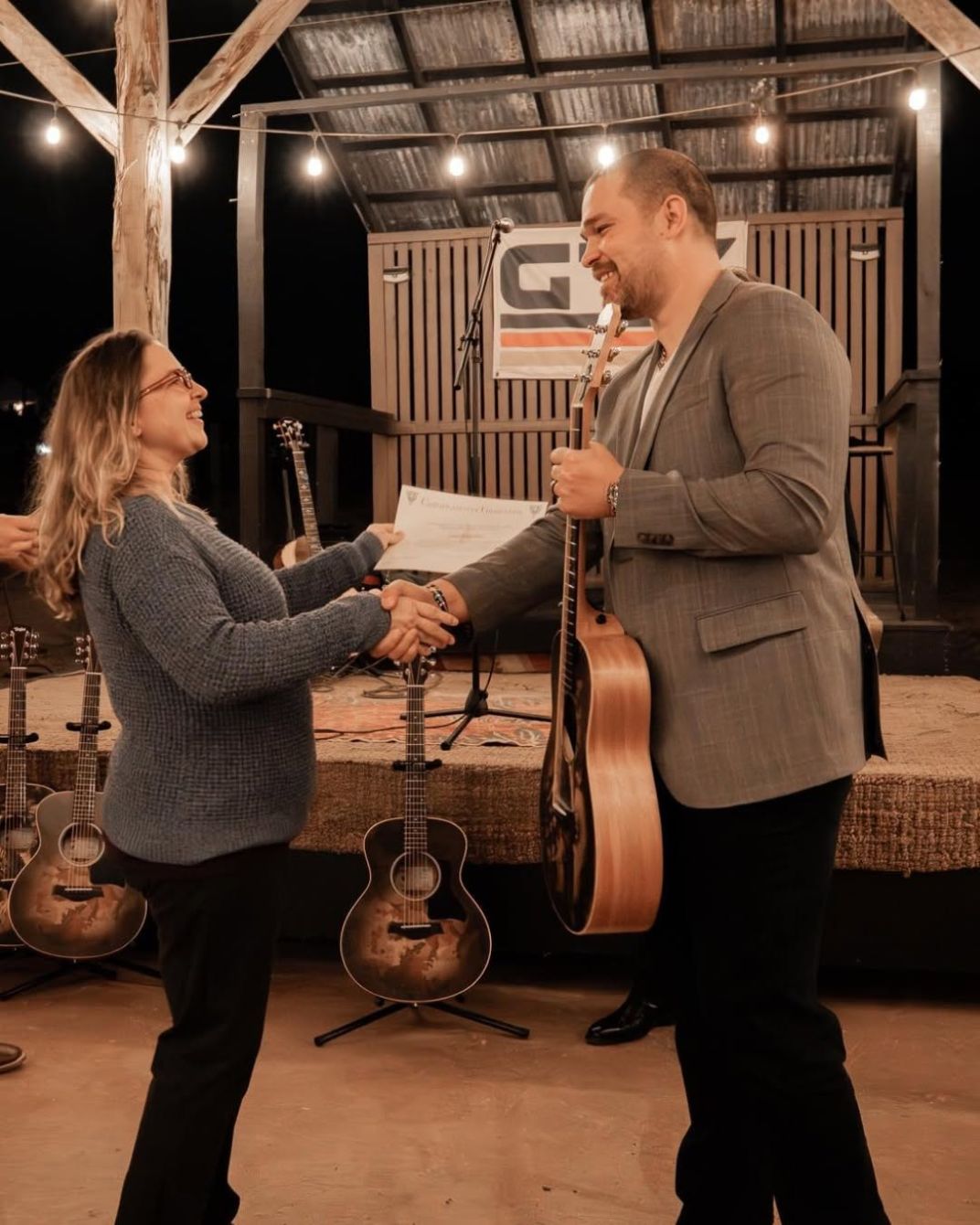 About the G4V's 21 Guitar Salute - Washington D.C. campaign on Bonfire 5