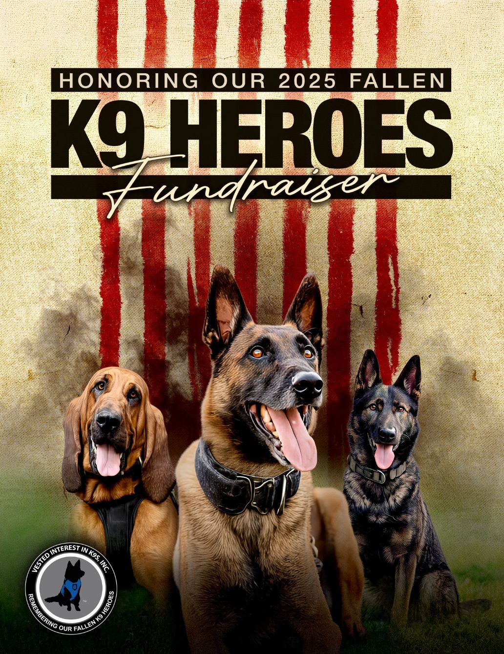 About the Remembering Our Fallen K9s of 2025 campaign on Bonfire 2