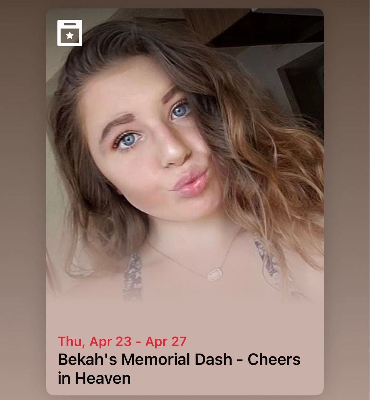 About the Remember Bekah campaign on Bonfire 2