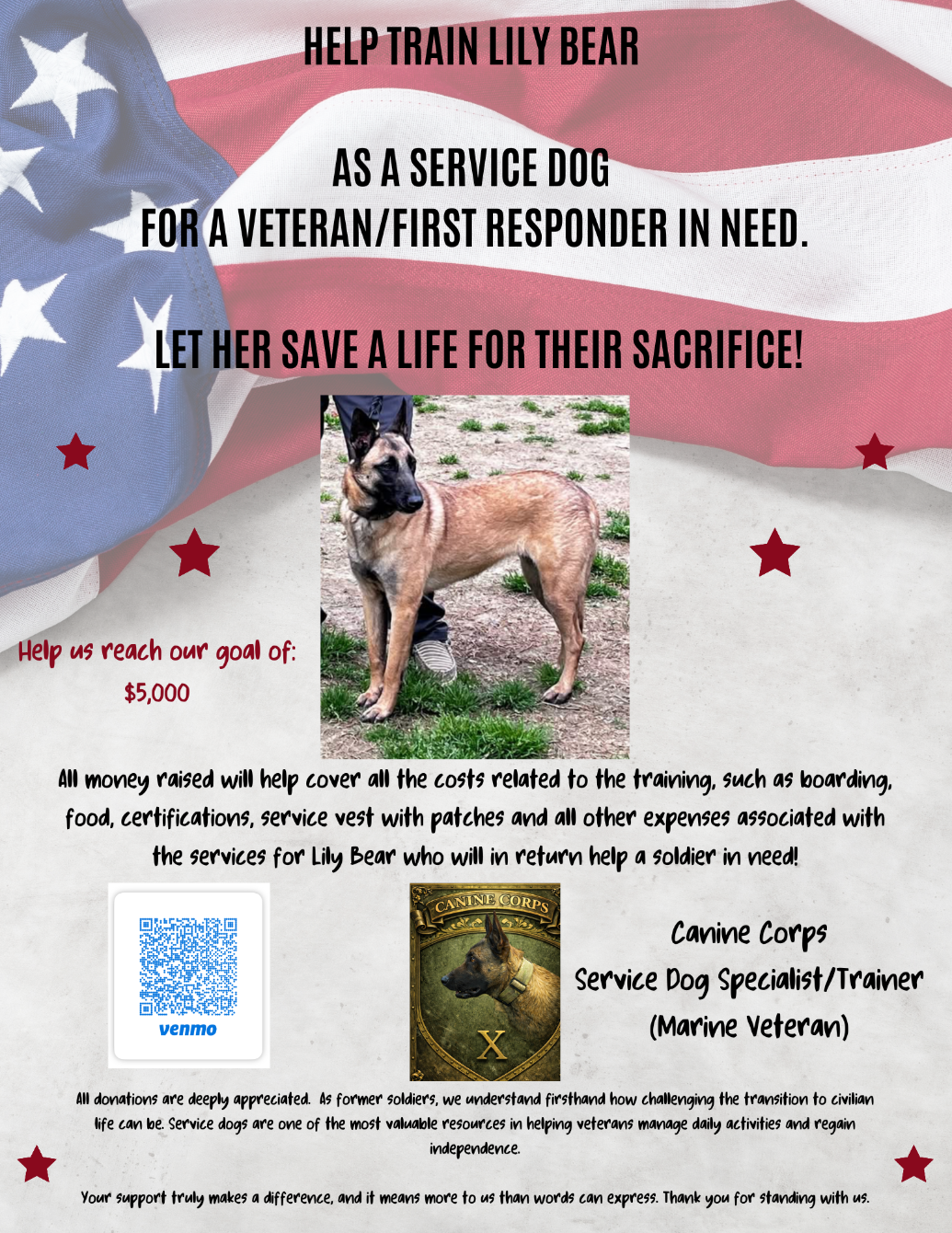 About the Lilly Bear has a special mission campaign on Bonfire 4