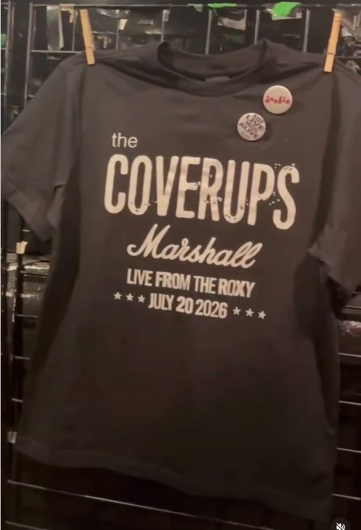 About the The Coverups Tour Merch campaign on Bonfire 2