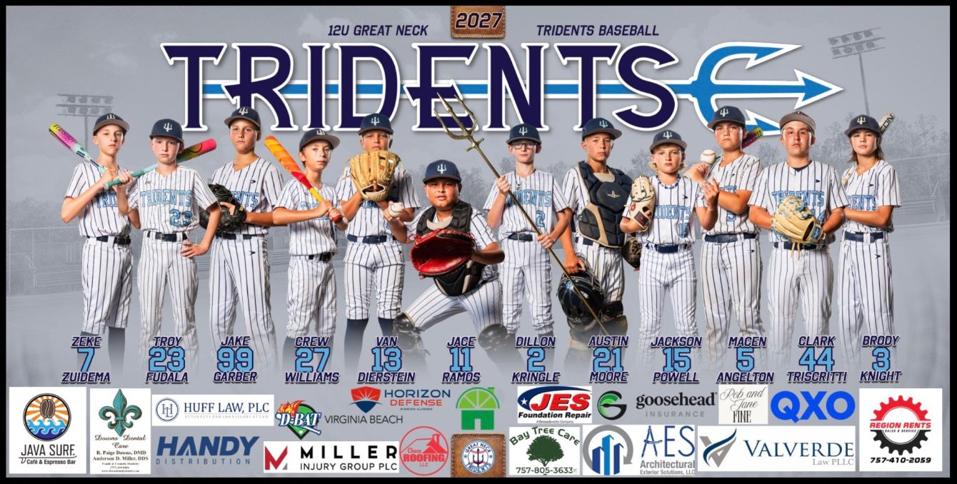 About the 12U Tridents Cooperstown Fundraiser&nbsp; campaign on Bonfire 2