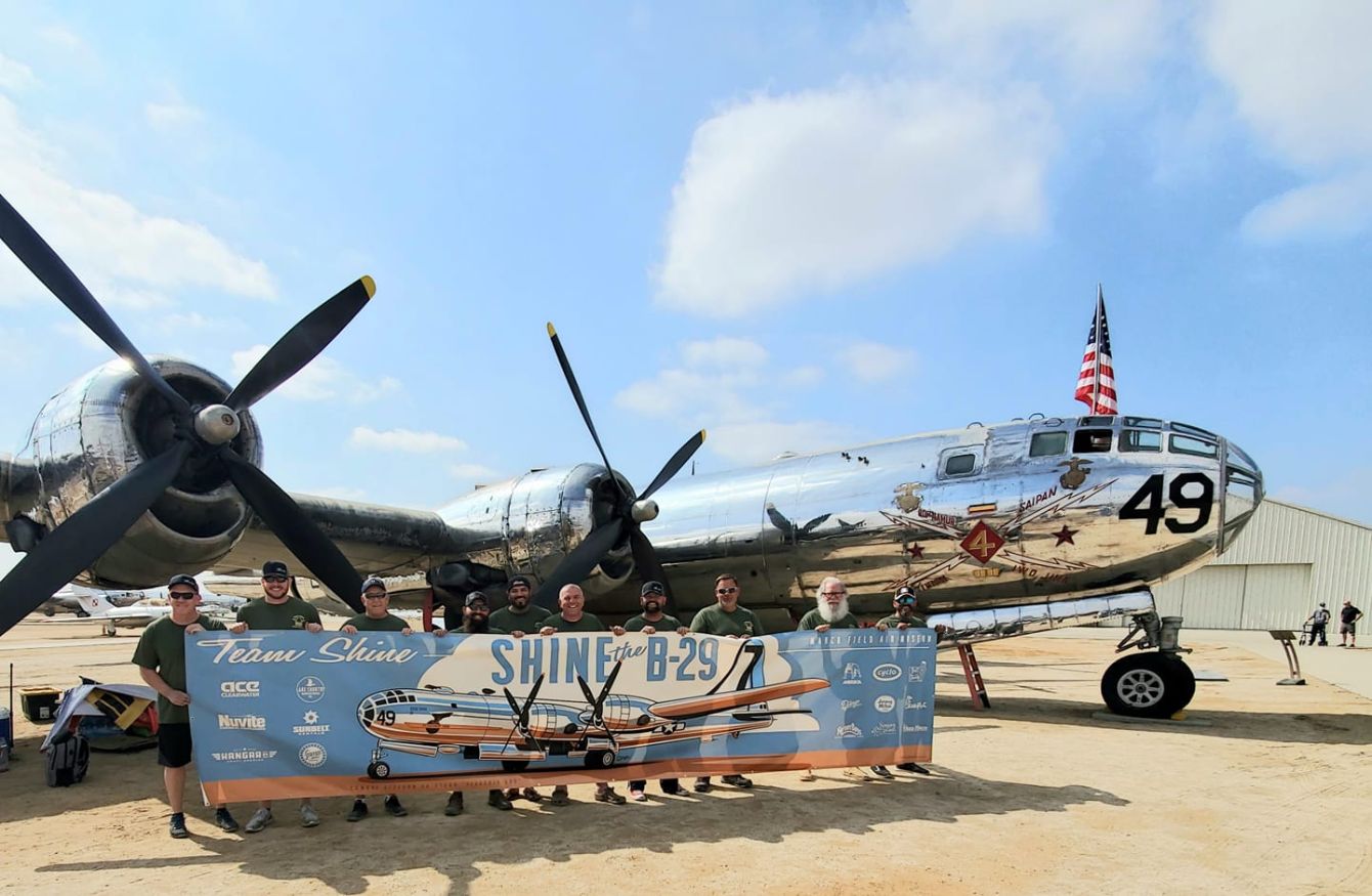 About the Shine the B-29 2021 campaign on Bonfire 2