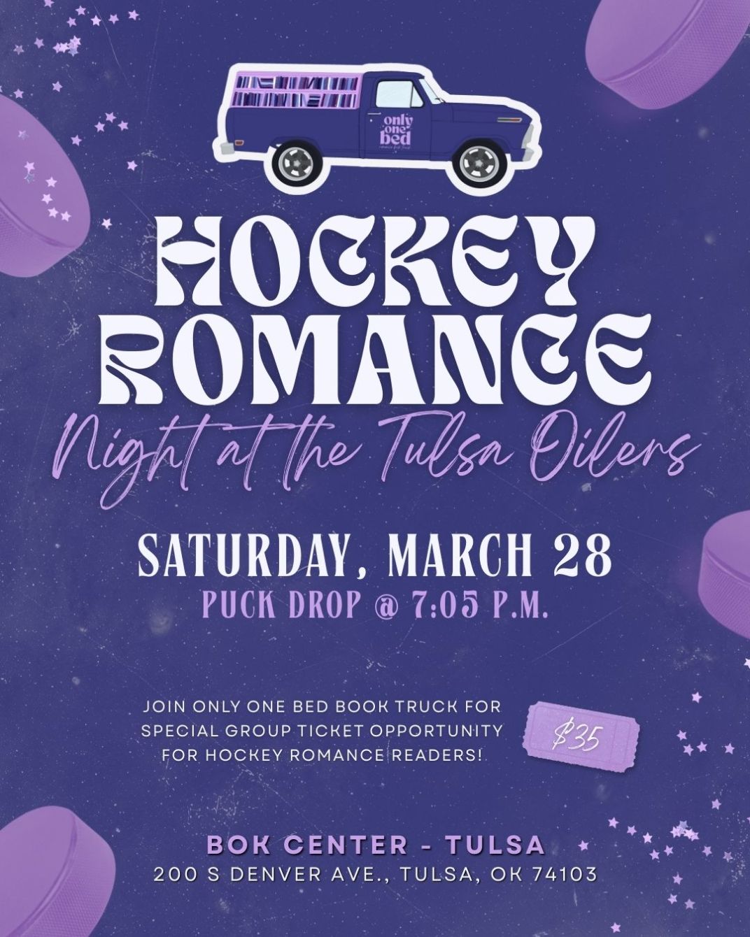 About the Hockey Romance Night campaign on Bonfire 2