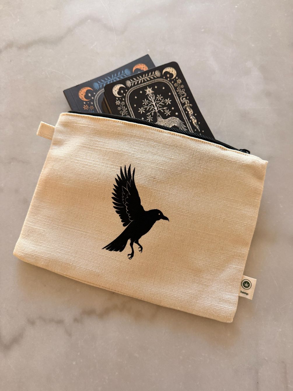 About the The Black Bird Oracle Deck Pouch campaign on Bonfire 0