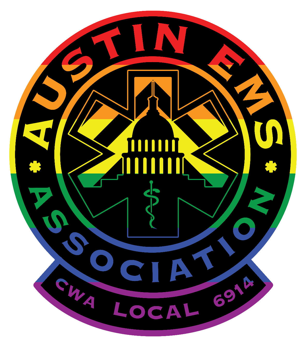 About the Austin EMS Association Progress Pride Shirts campaign on Bonfire 2