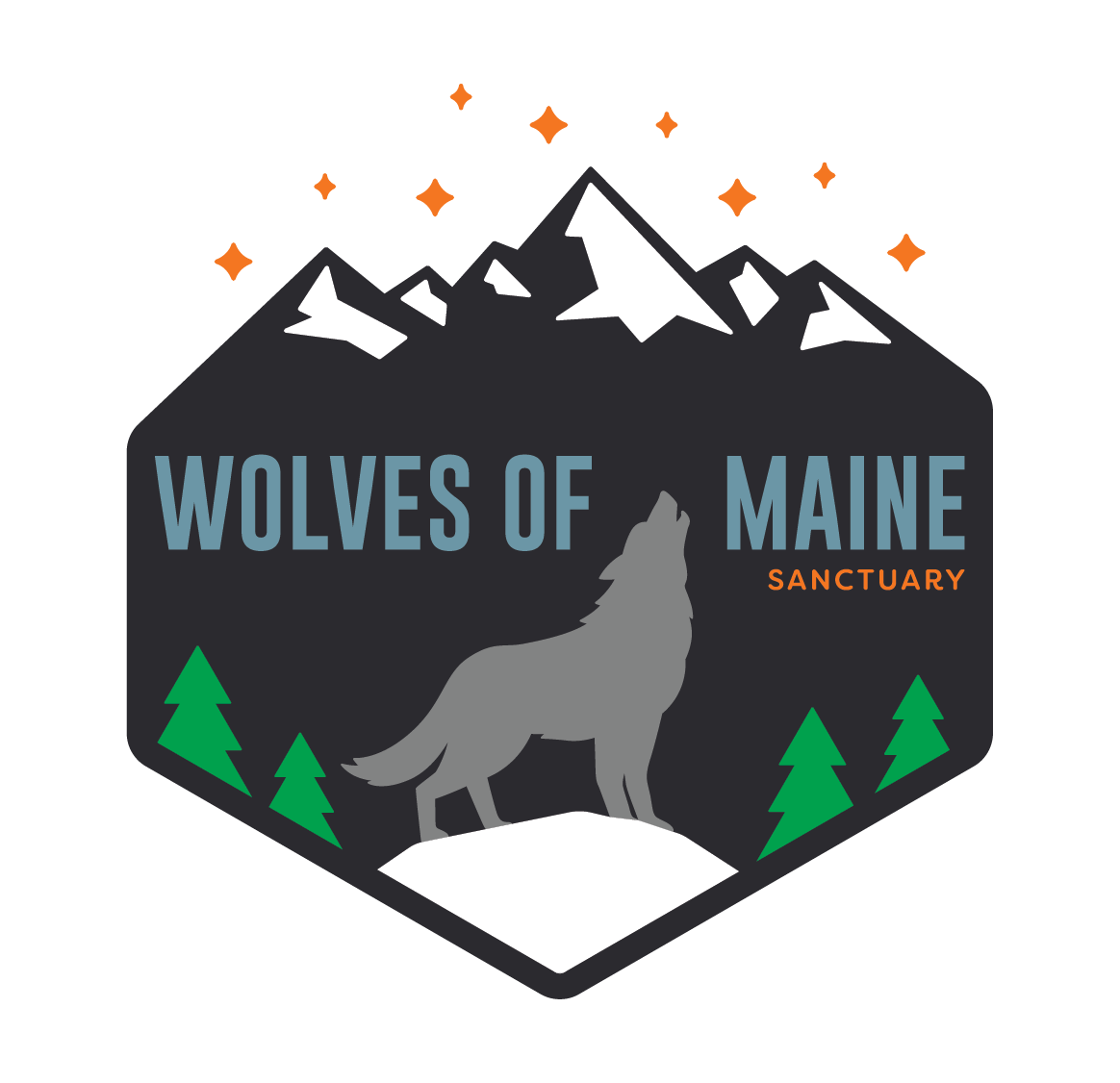 About the Wolves Of Maine Pullover & Crewnecks campaign on Bonfire 2